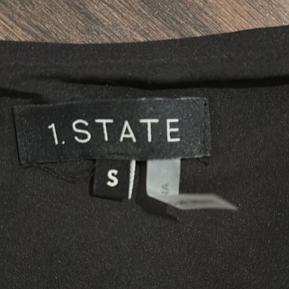 Sequin V-Neck Top - Silver and Cream ( black lining) - Picture 2 of 4